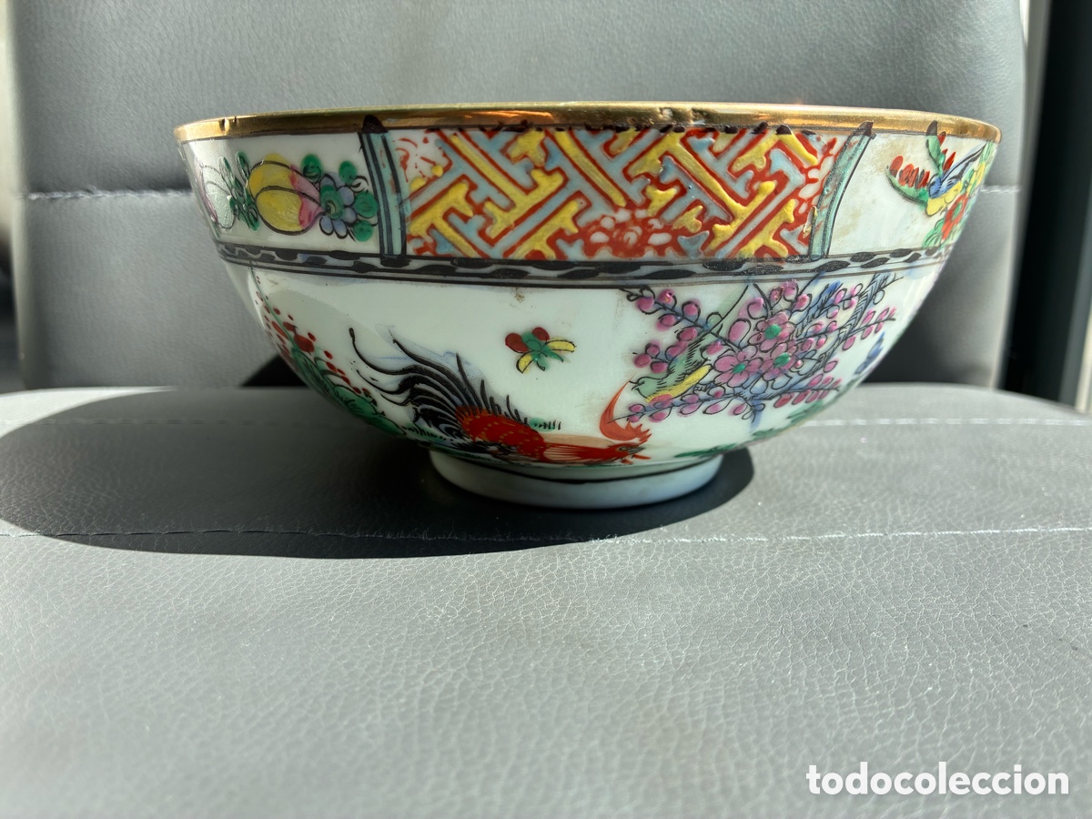Antig&uuml;edades: Cuenco Porcelana chino XX - Foto 1