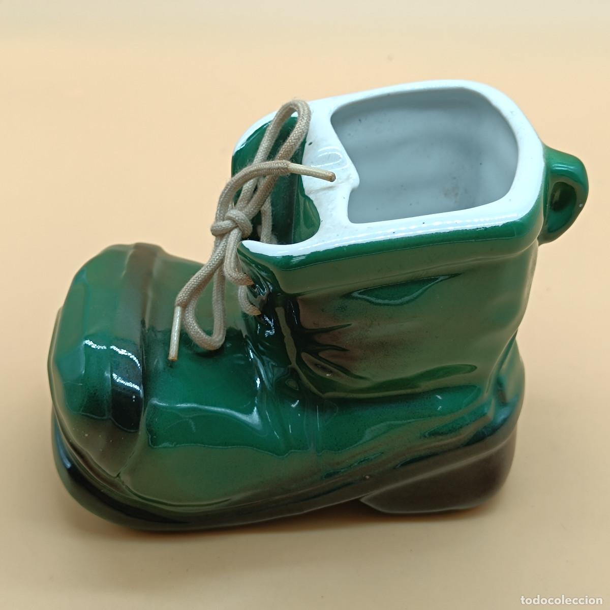 Antig&uuml;edades: BOTA DE CERAMICA DECORATIVA. - Foto 5