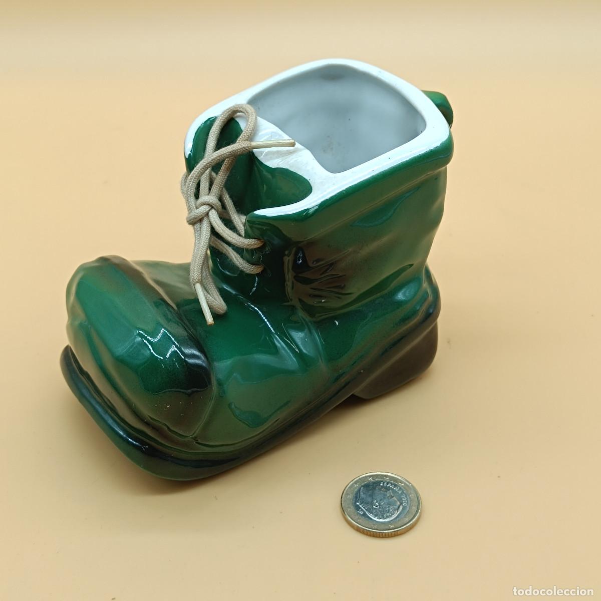 Antig&uuml;edades: BOTA DE CERAMICA DECORATIVA. - Foto 8