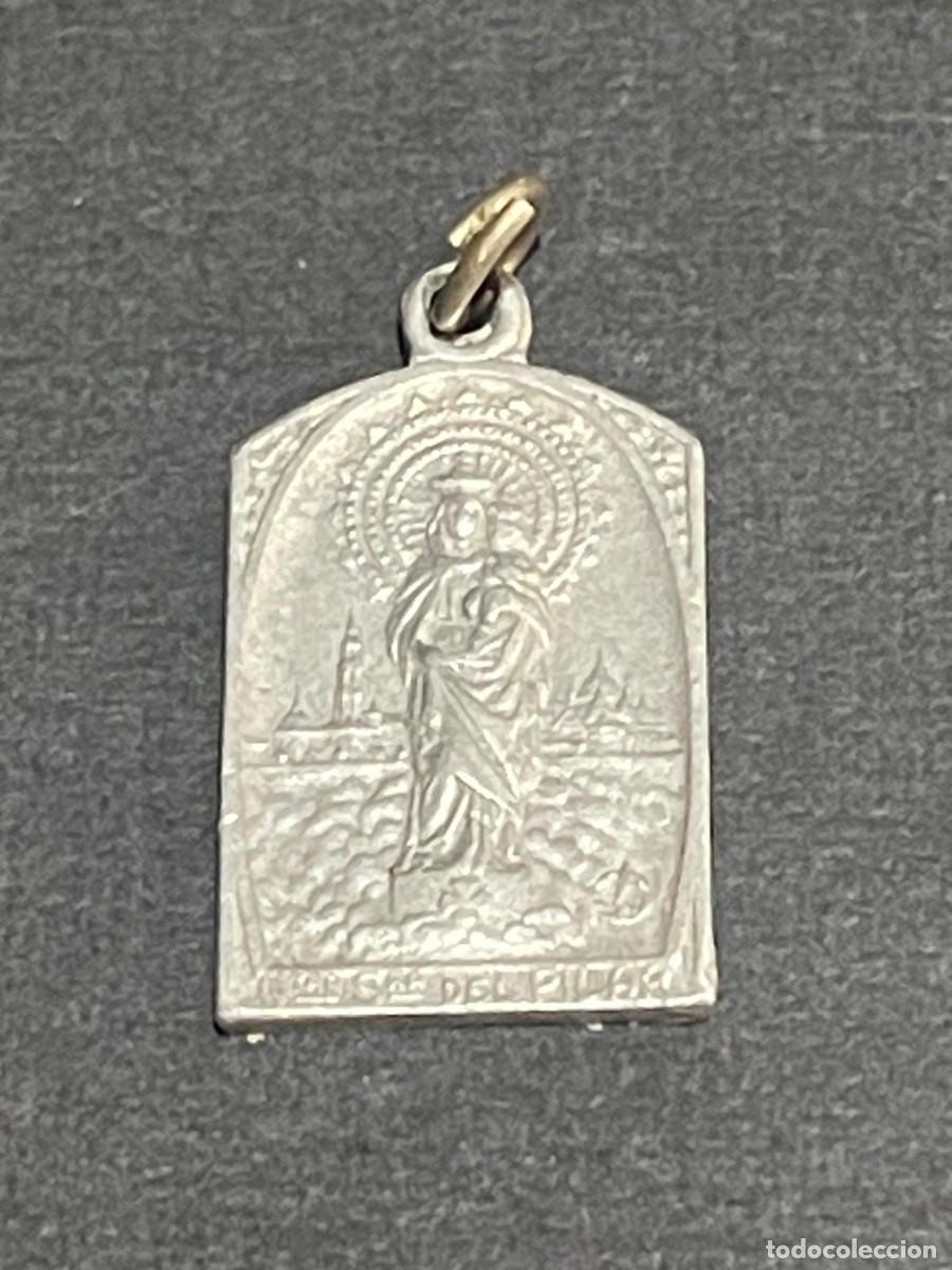 Antig&uuml;edades: MEDALLA NUESTRA SRA DEL PILAR - Foto 4