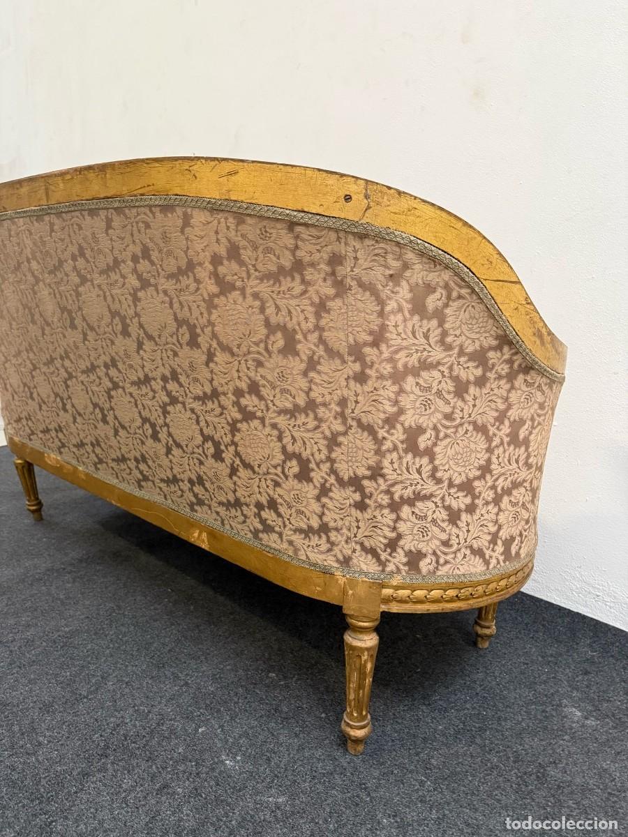Antig&uuml;edades: Elegante sof&aacute; estilo Luis XV. - Foto 5