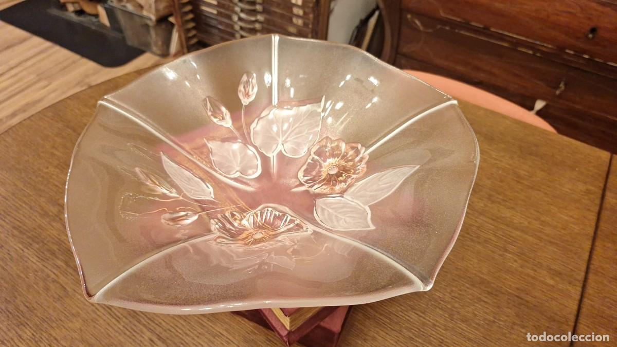 Antig&uuml;edades: Imponente Centro de Mesa de Cristal Mikasa - Foto 3