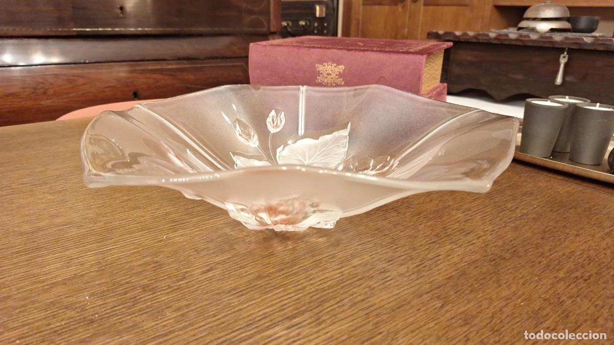 Antig&uuml;edades: Imponente Centro de Mesa de Cristal Mikasa - Foto 4