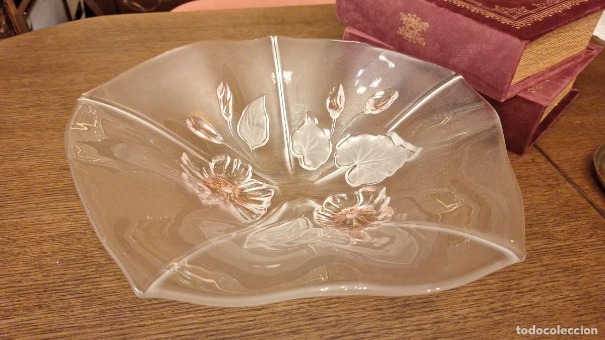 Antig&uuml;edades: Imponente Centro de Mesa de Cristal Mikasa - Foto 8