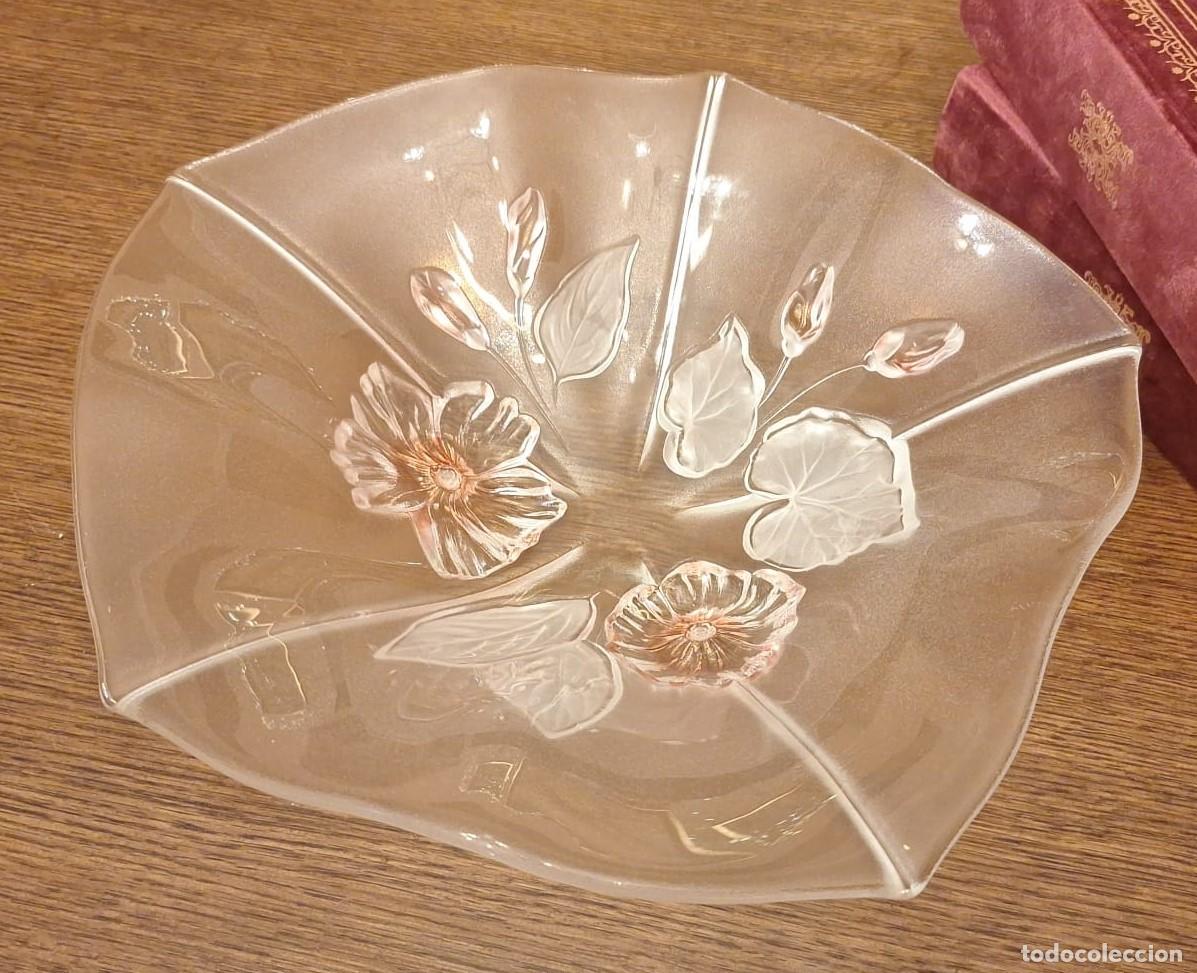 Antig&uuml;edades: Imponente Centro de Mesa de Cristal Mikasa - Foto 9