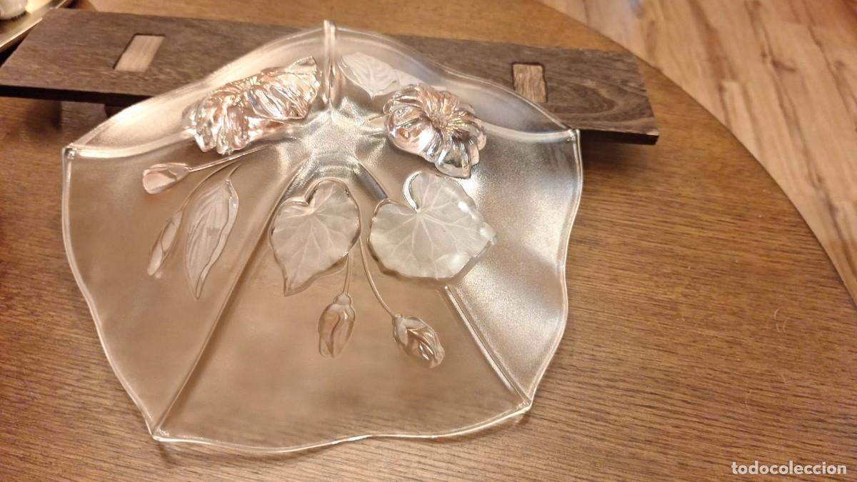 Antig&uuml;edades: Imponente Centro de Mesa de Cristal Mikasa - Foto 12