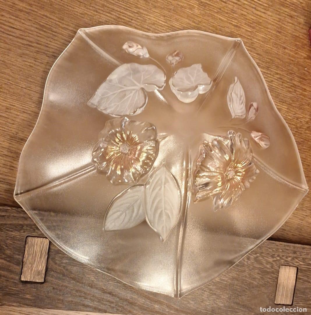 Antig&uuml;edades: Imponente Centro de Mesa de Cristal Mikasa - Foto 13