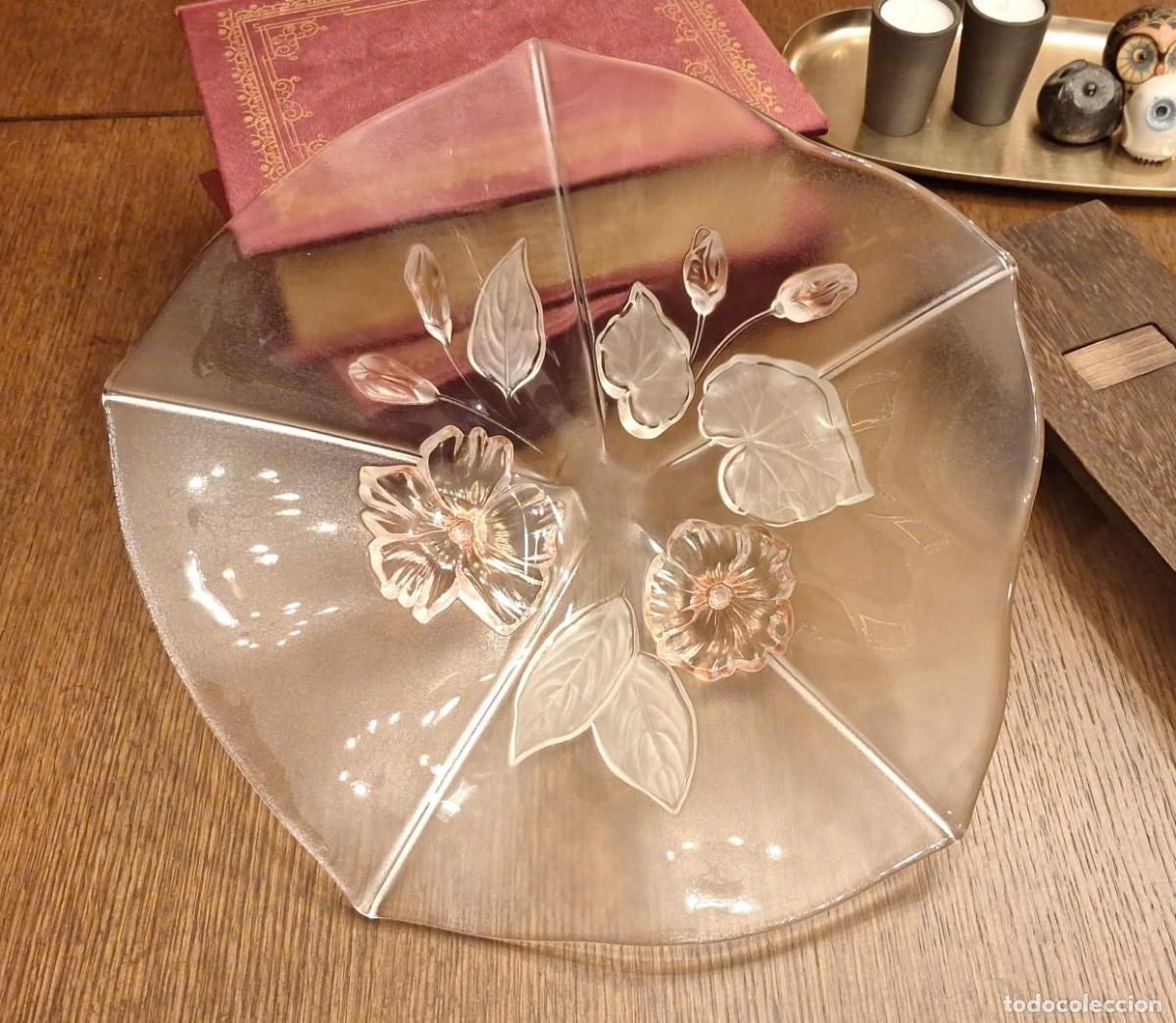 Antig&uuml;edades: Imponente Centro de Mesa de Cristal Mikasa - Foto 17