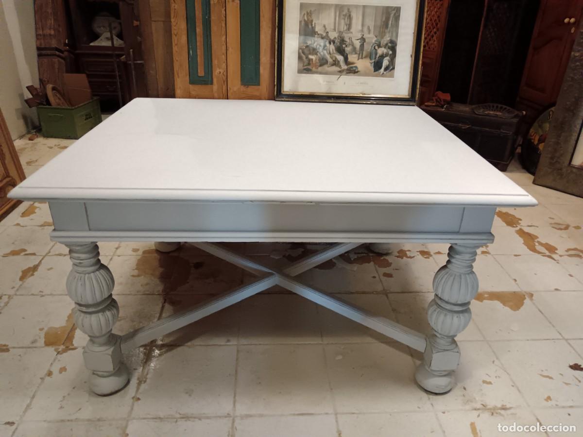 Antig&uuml;edades: MESA DE COMEDOR EXTENSIBLE - Foto 1