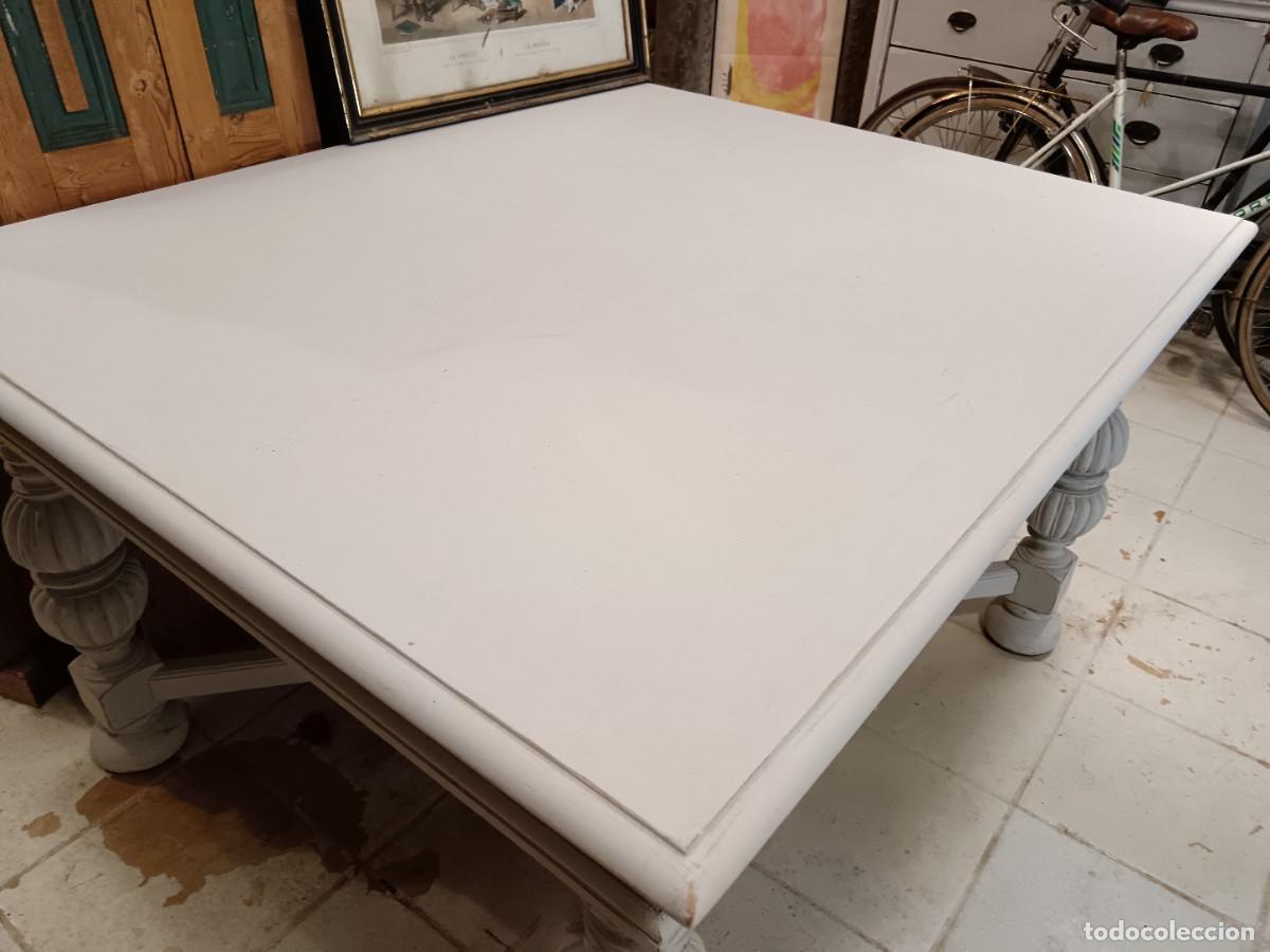 Antig&uuml;edades: MESA DE COMEDOR EXTENSIBLE - Foto 3