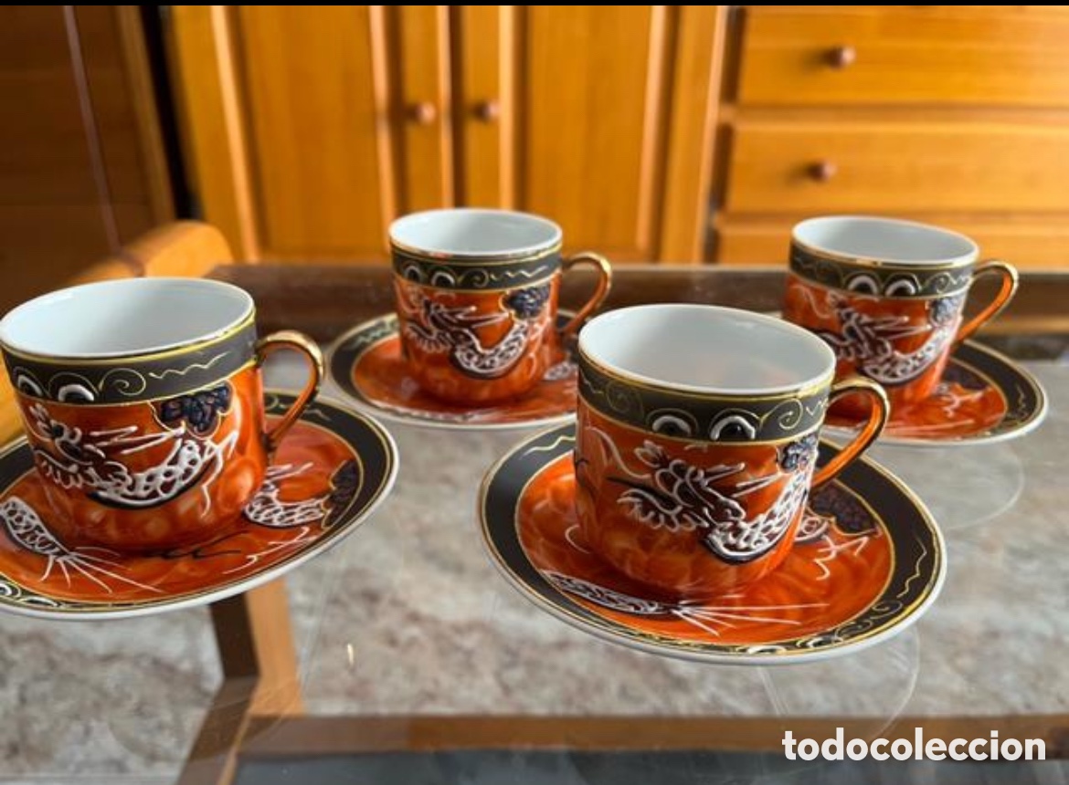 Antig&uuml;edades: Juego de caf&eacute; japon&eacute;s - Foto 3