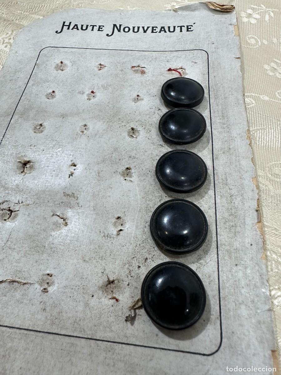 Antig&uuml;edades: Lote de 5 botones antiguos - Foto 2
