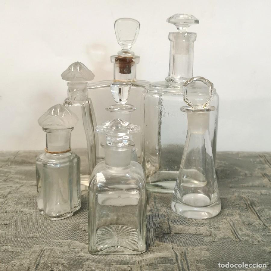 Antig&uuml;edades: Lote de Siete Perfumeros Antiguos - Foto 1