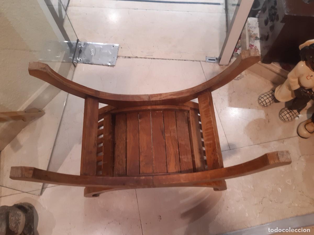 Antig&uuml;edades: JAMUGA DE MADERA MACIZA. IMPRESIONANTE - Foto 4