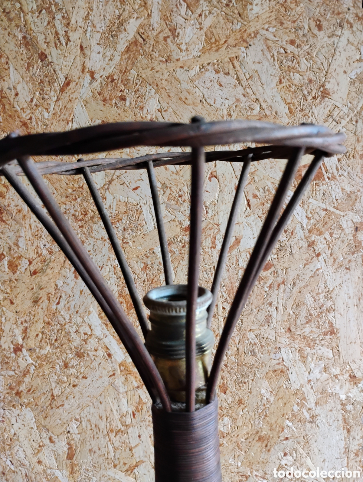 Antig&uuml;edades: Antigua l&aacute;mpara de rat&aacute;n - Foto 7