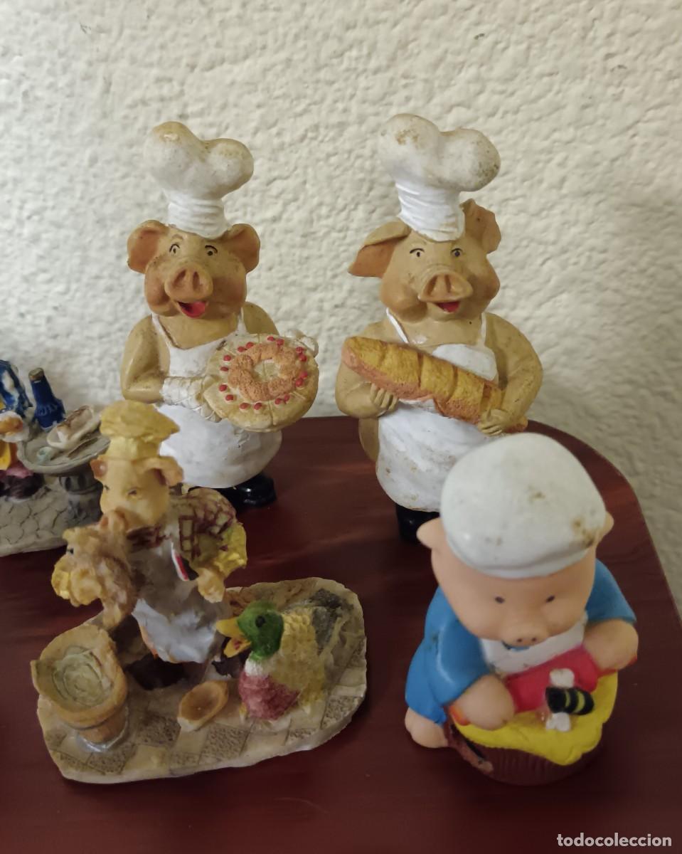 Antig&uuml;edades: LOTE DE 11 FIGURAS VARIADAS DE CERDITOS - Foto 2