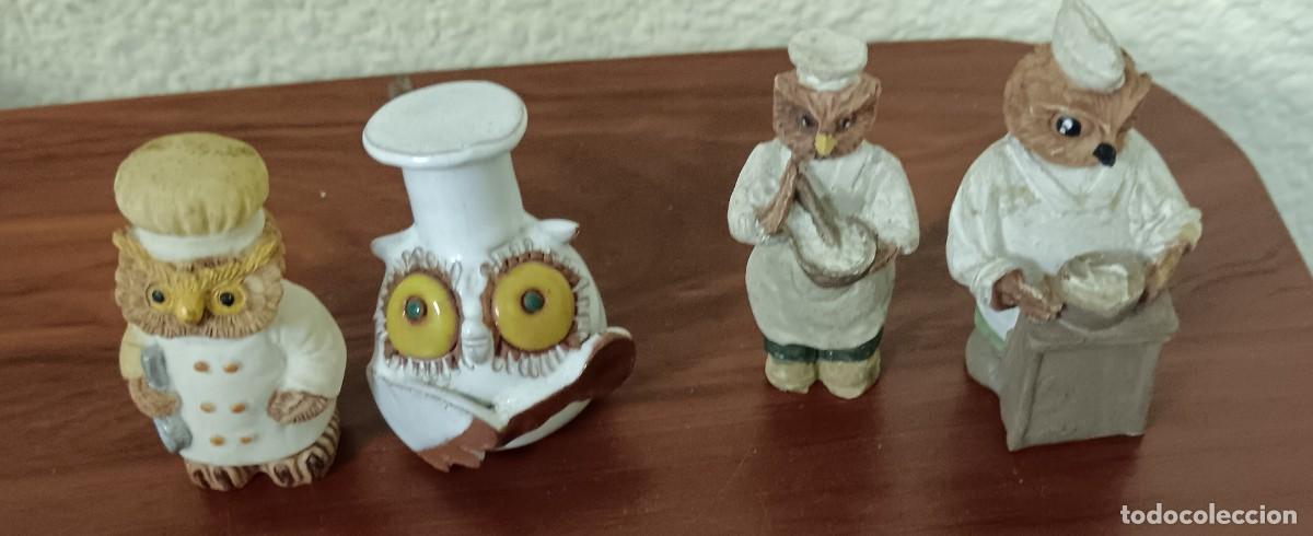 Antig&uuml;edades: LOTE DE 4 FIGURAS VARIADAS DE B&Uacute;HOS - Foto 1