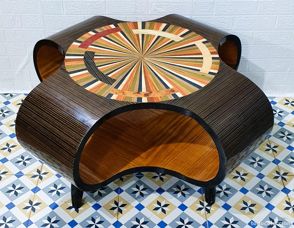 Antig&uuml;edades: Mesa auxiliar art deco - Foto 1