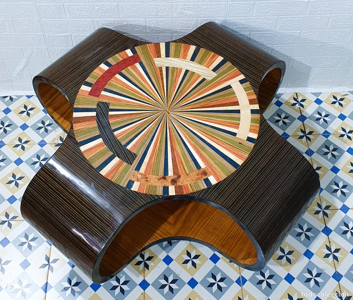 Antig&uuml;edades: Mesa auxiliar art deco - Foto 2