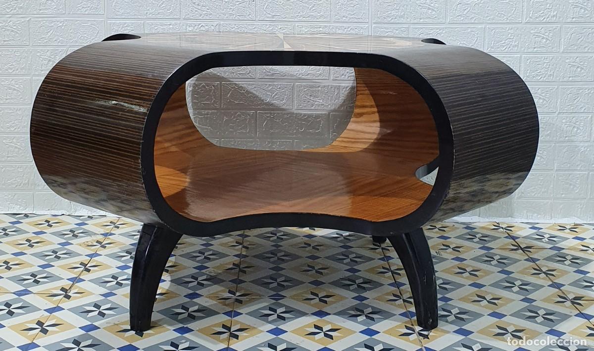 Antig&uuml;edades: Mesa auxiliar art deco - Foto 4