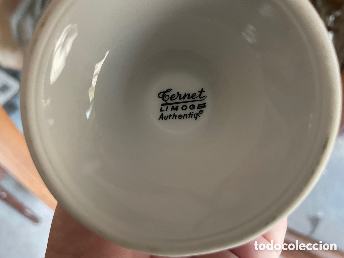 Antig&uuml;edades: 6 copas Cernet Limoges - Foto 2