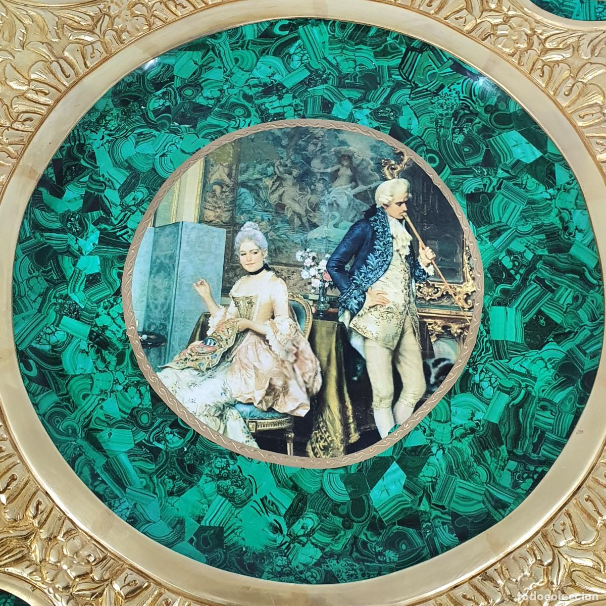 Antig&uuml;edades: Mesa de estilo neocl&aacute;sica decorada y bronce - Foto 7