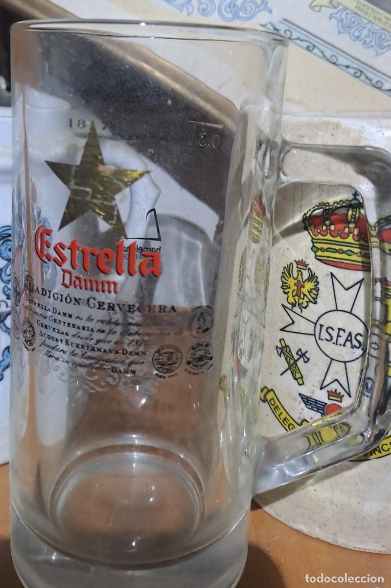Antig&uuml;edades: Jarra cerveza estrella Damm - Foto 1