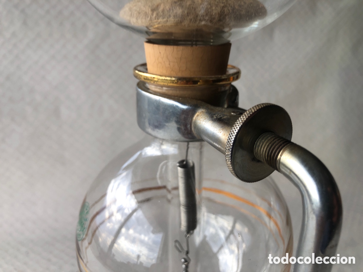 Antig&uuml;edades: Antigua cafetera de cristal WULKEX - Foto 7