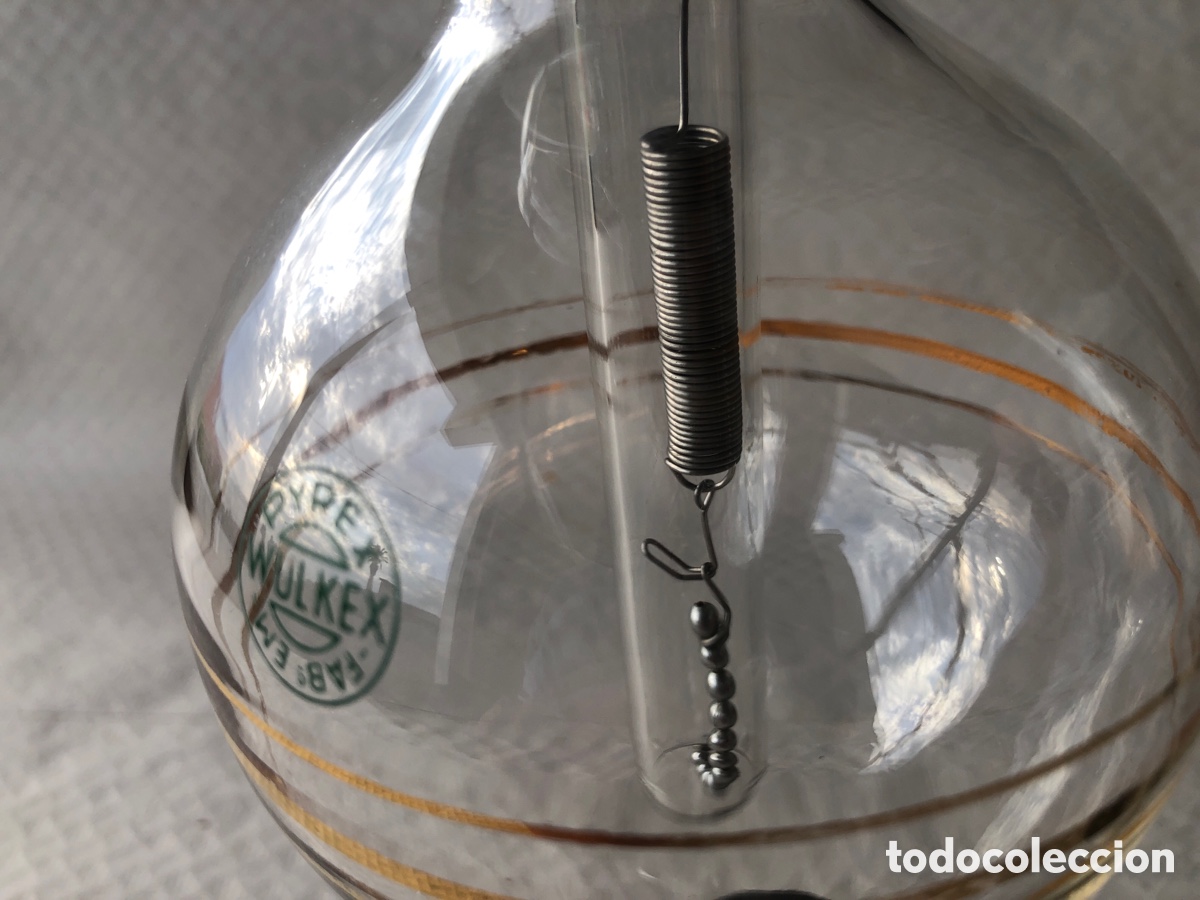 Antig&uuml;edades: Antigua cafetera de cristal WULKEX - Foto 11