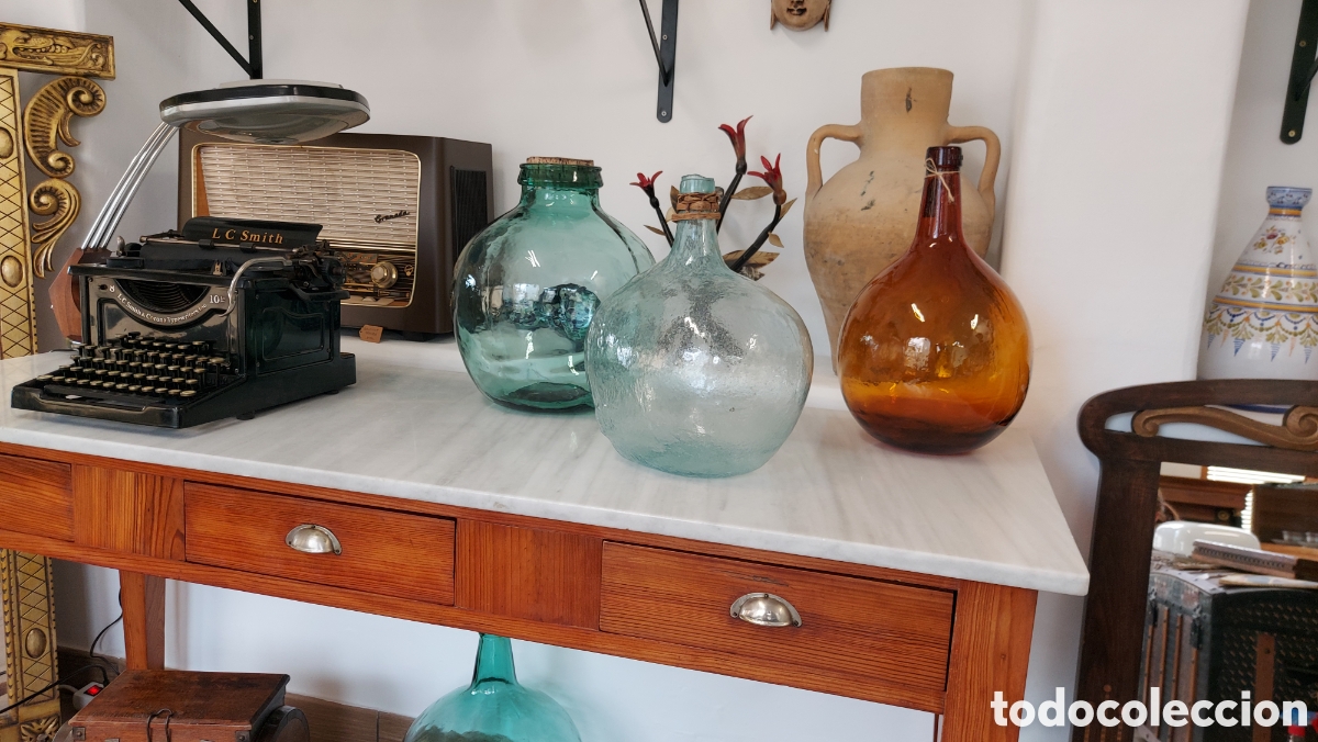 Antig&uuml;edades: Mesa de biblioteca a&ntilde;os 50 - Foto 2