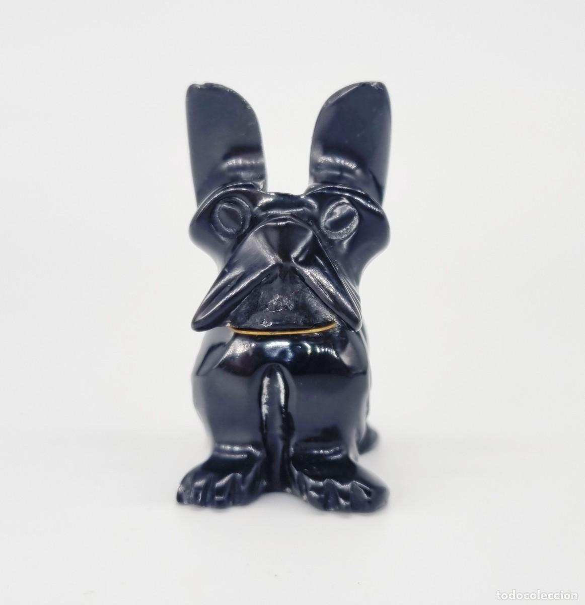 Antiquit&eacute;s: Figura perro en azabache