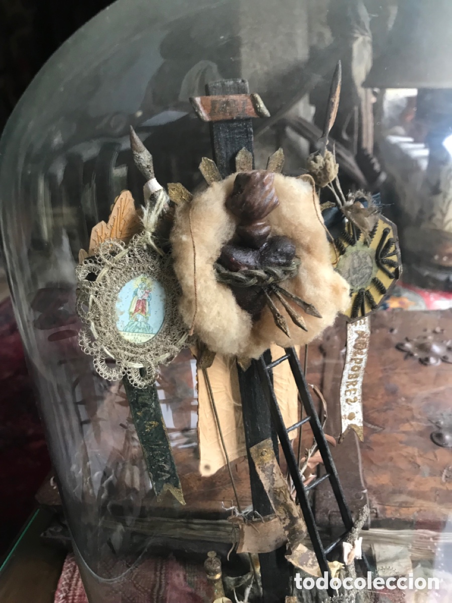 Antig&uuml;edades: Excepcional varios relicarios con fanal - Foto 2