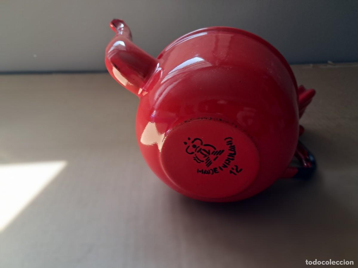 Antig&uuml;edades: CAFETERA ROJA ESMALTADA - Foto 6