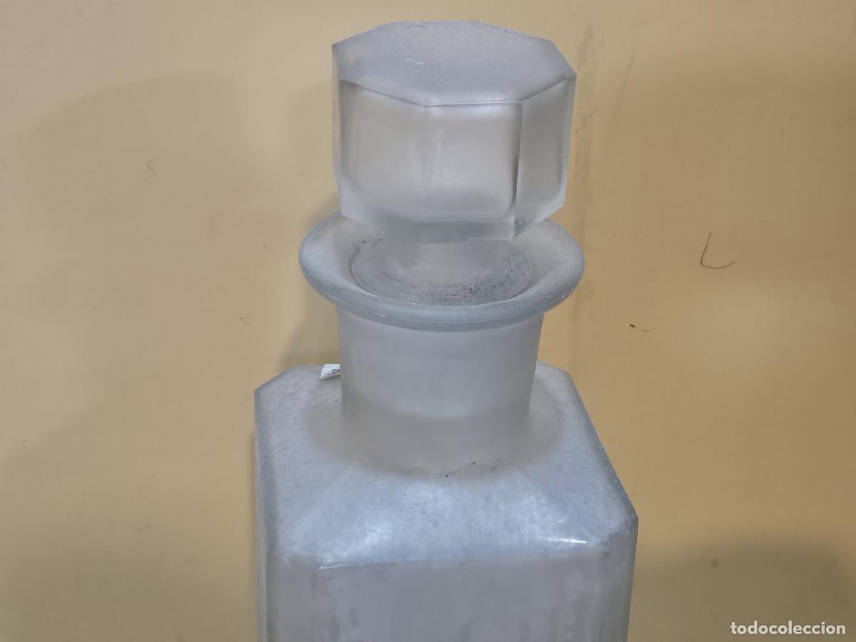 Antig&uuml;edades: botella de cristal transparente - Foto 2