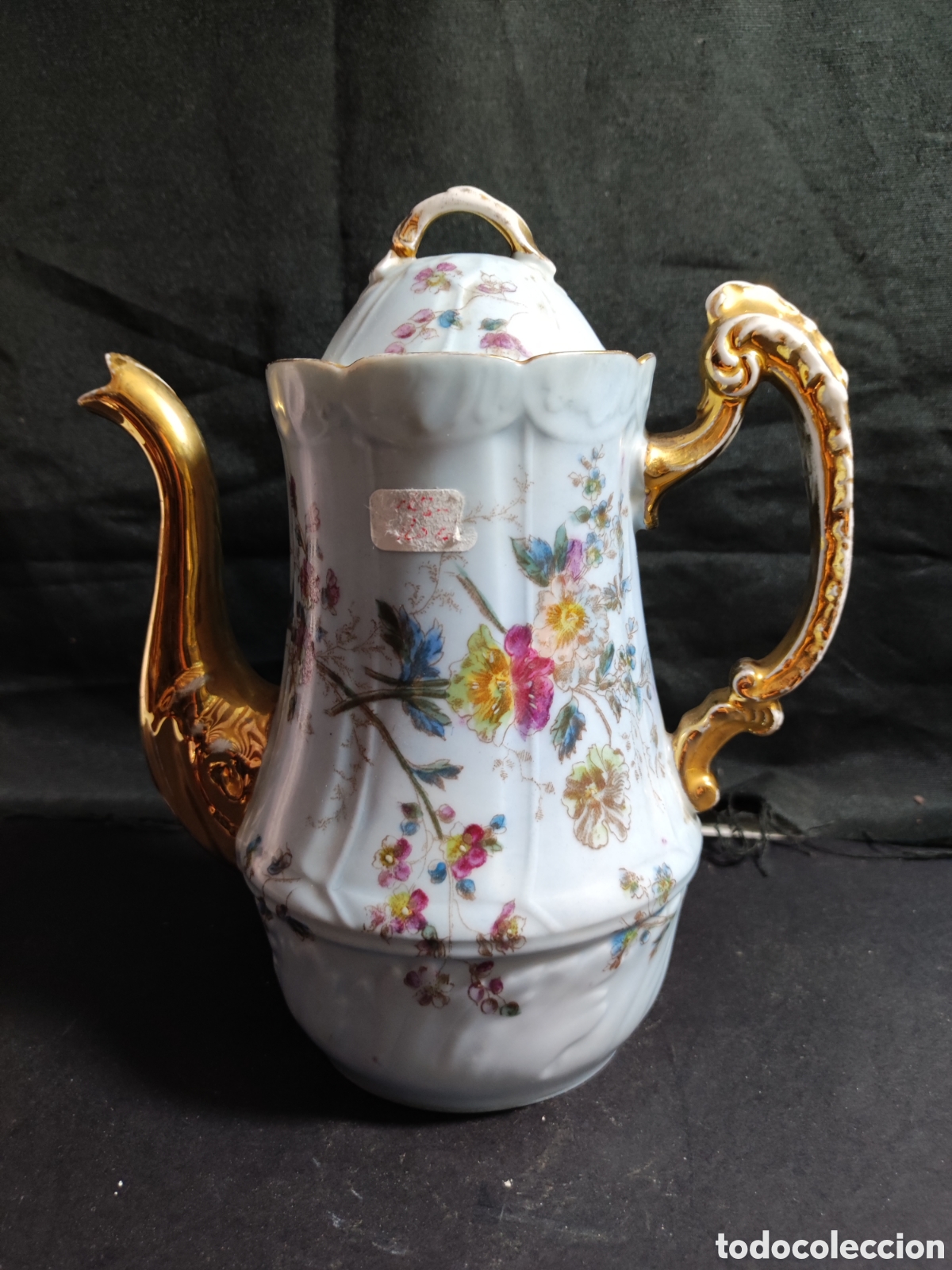 Antig&uuml;edades: Jarra de porcelana de Limoges - Foto 4