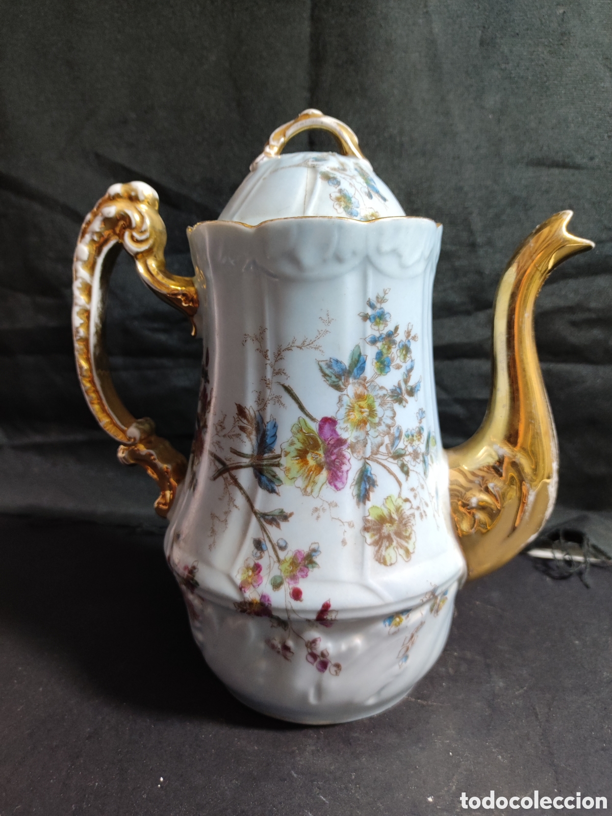 Antig&uuml;edades: Jarra de porcelana de Limoges - Foto 1