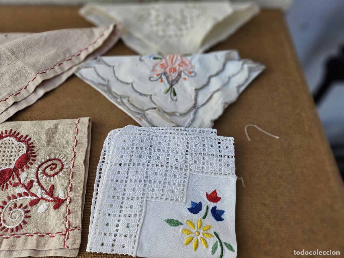 Antig&uuml;edades: 6 servilletas antiguas diferentes - Foto 2