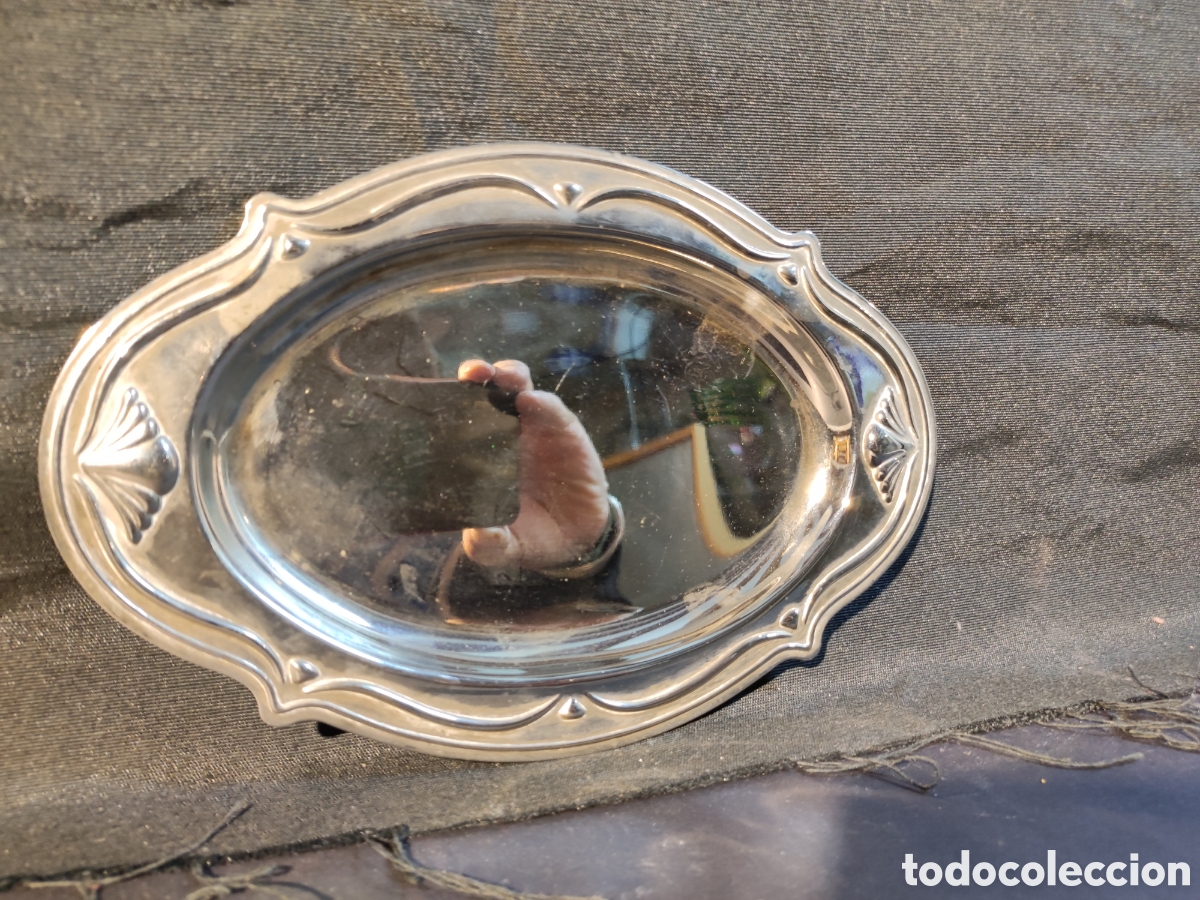 Antig&uuml;edades: Bandeja de acero inoxidable - Foto 1