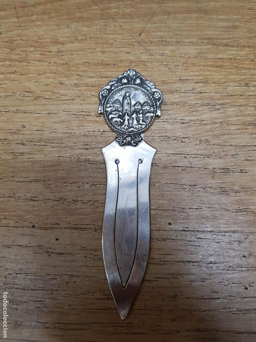 Antig&uuml;edades: VIRGEN DE FATIMA-LARGO 10,1/2 CM - Foto 1