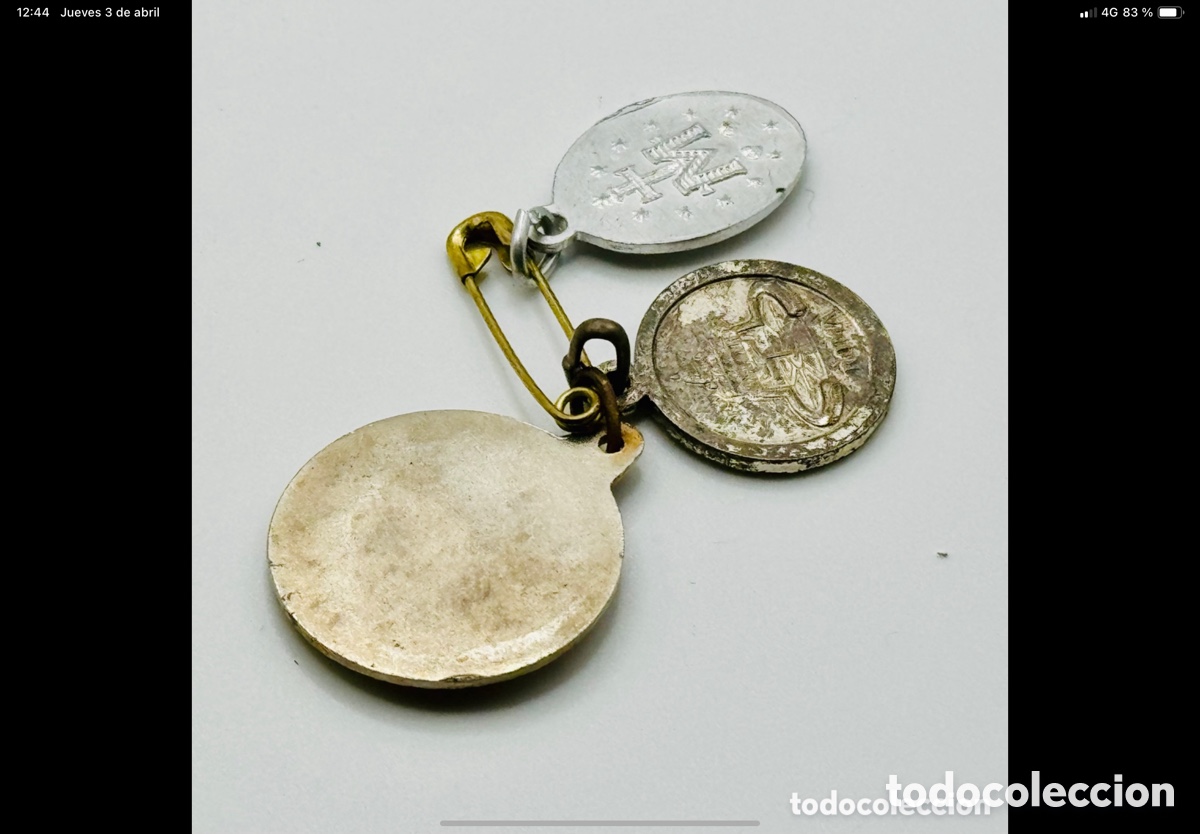 Antig&uuml;edades: Antiguas Medallas Religiosas - Foto 4