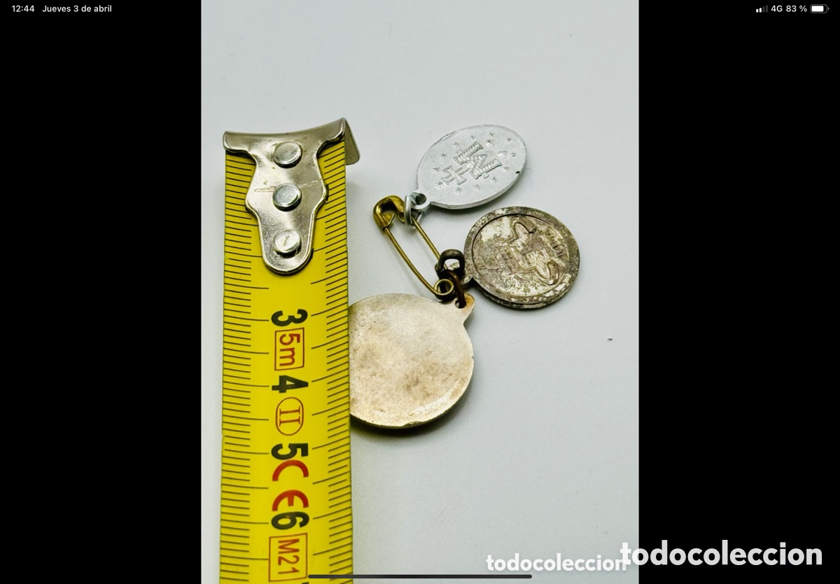 Antig&uuml;edades: Antiguas Medallas Religiosas - Foto 6