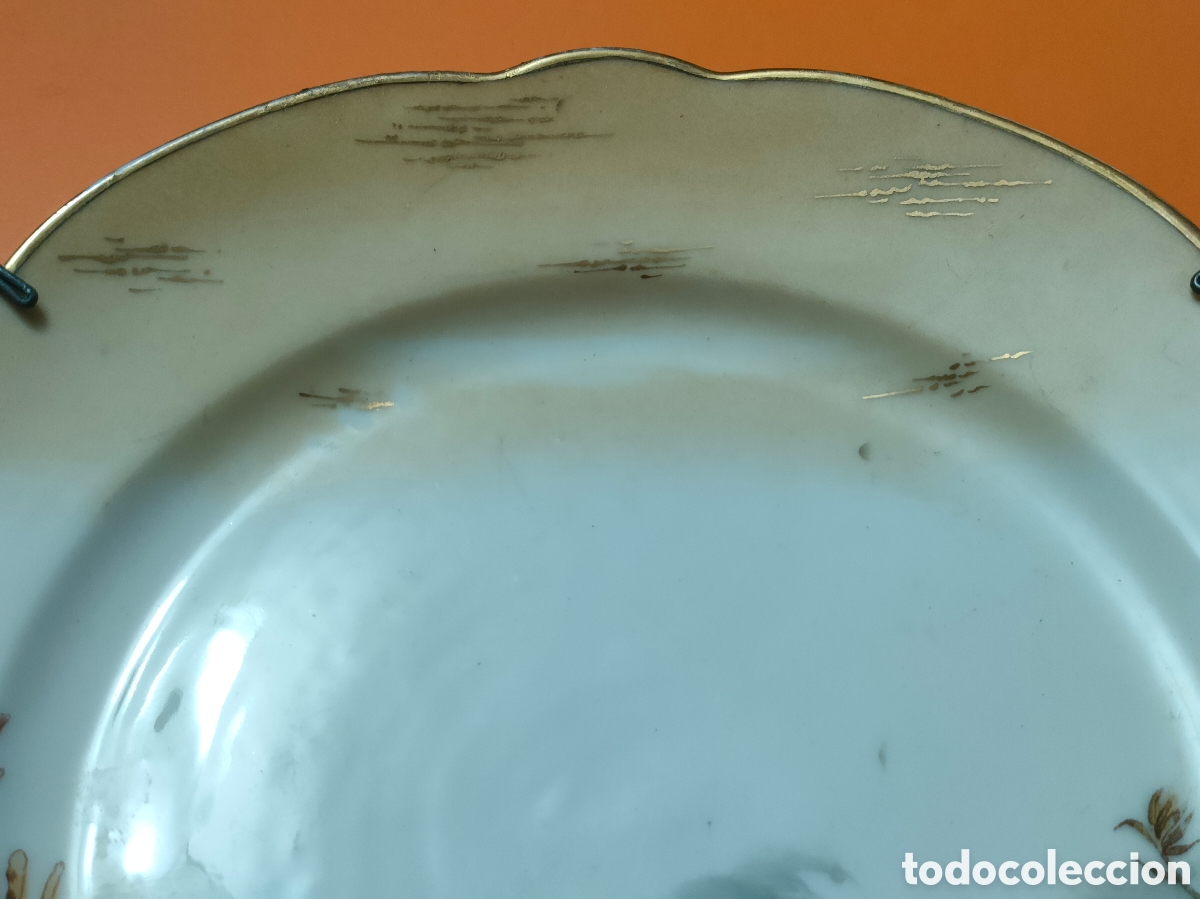 Antig&uuml;edades: Plato Rep.Checa Schlaggenwald a&ntilde;os 40 - Foto 2