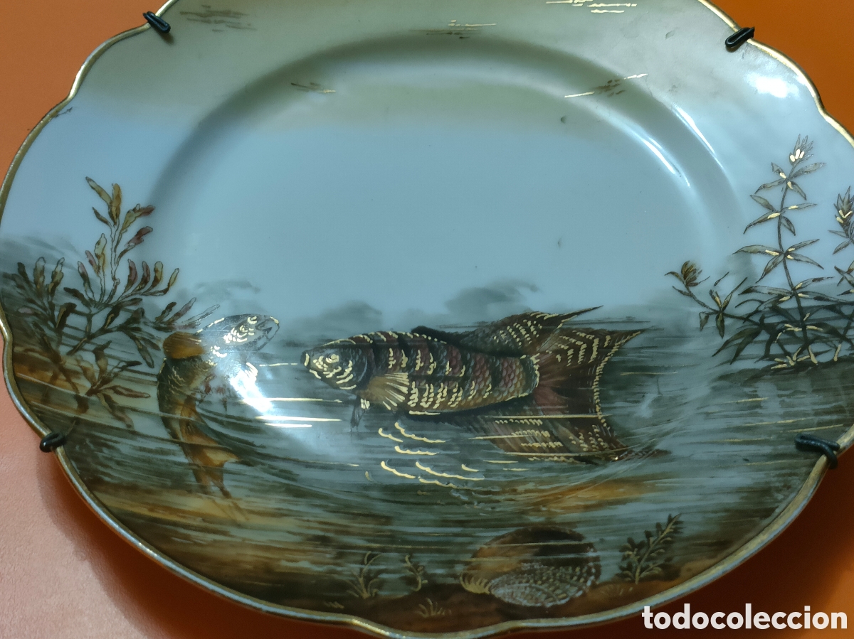 Antig&uuml;edades: Plato Rep.Checa Schlaggenwald a&ntilde;os 40 - Foto 3