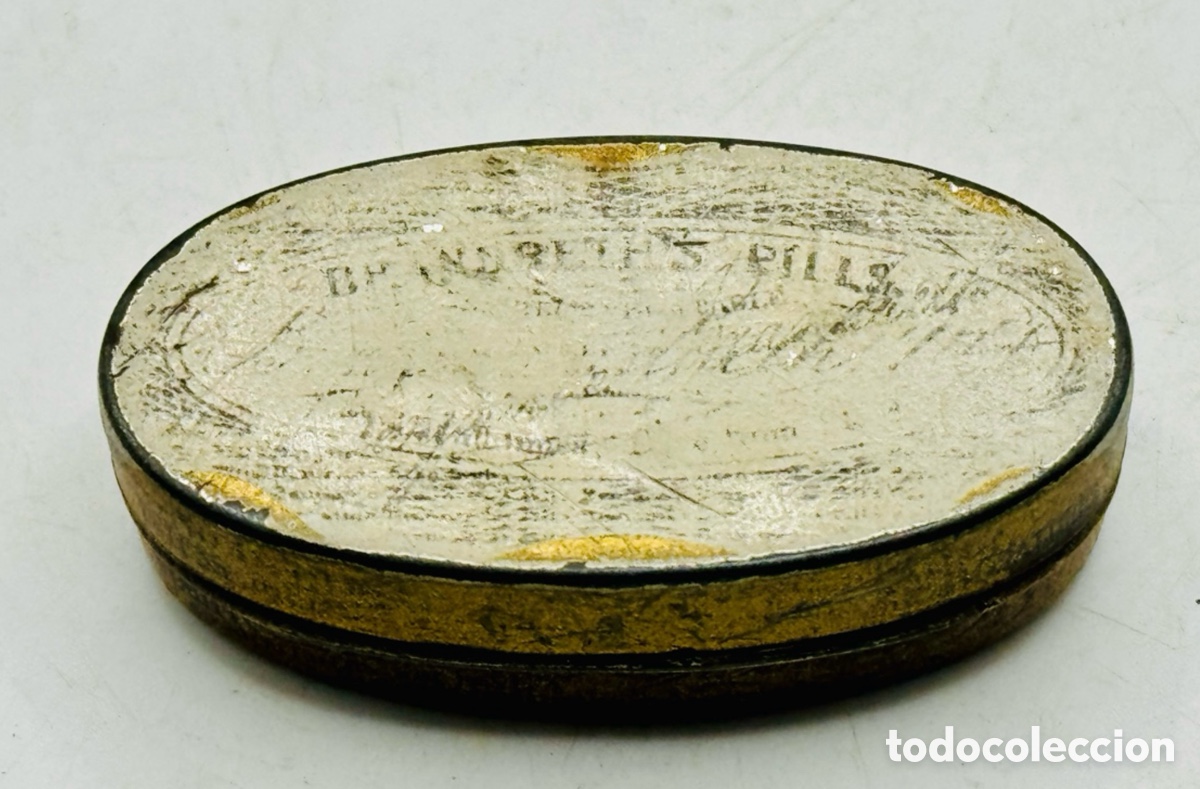 Antig&uuml;edades: Antigua Caja de Metal - Foto 4