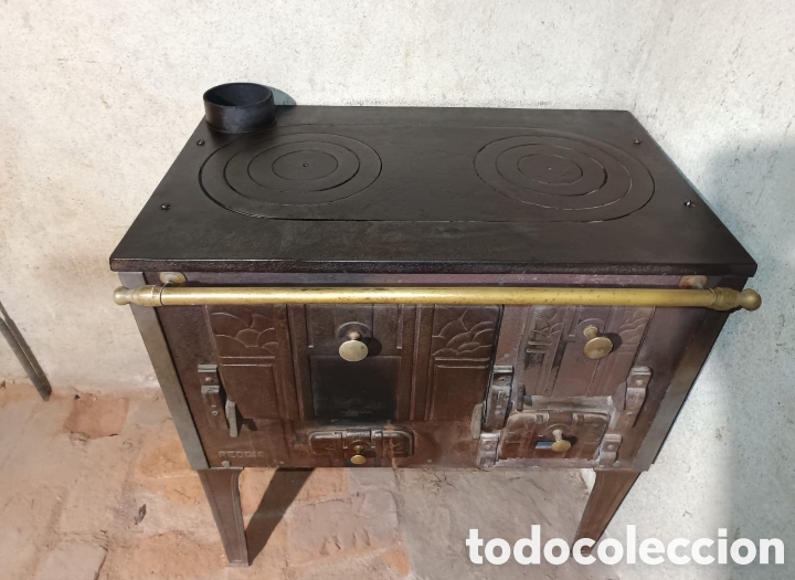 Antig&uuml;edades: Cocina antigua le&ntilde;a y carb&oacute;n - Foto 2