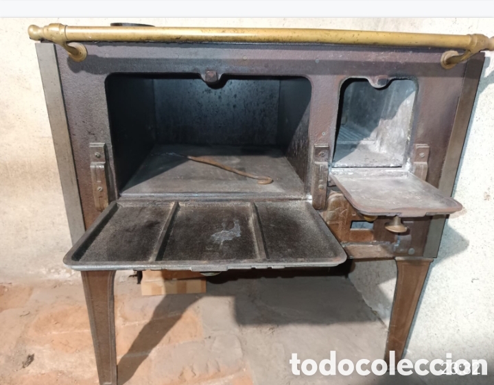 Antig&uuml;edades: Cocina antigua le&ntilde;a y carb&oacute;n - Foto 4
