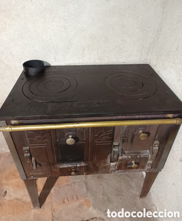 Antig&uuml;edades: Cocina antigua le&ntilde;a y carb&oacute;n - Foto 1