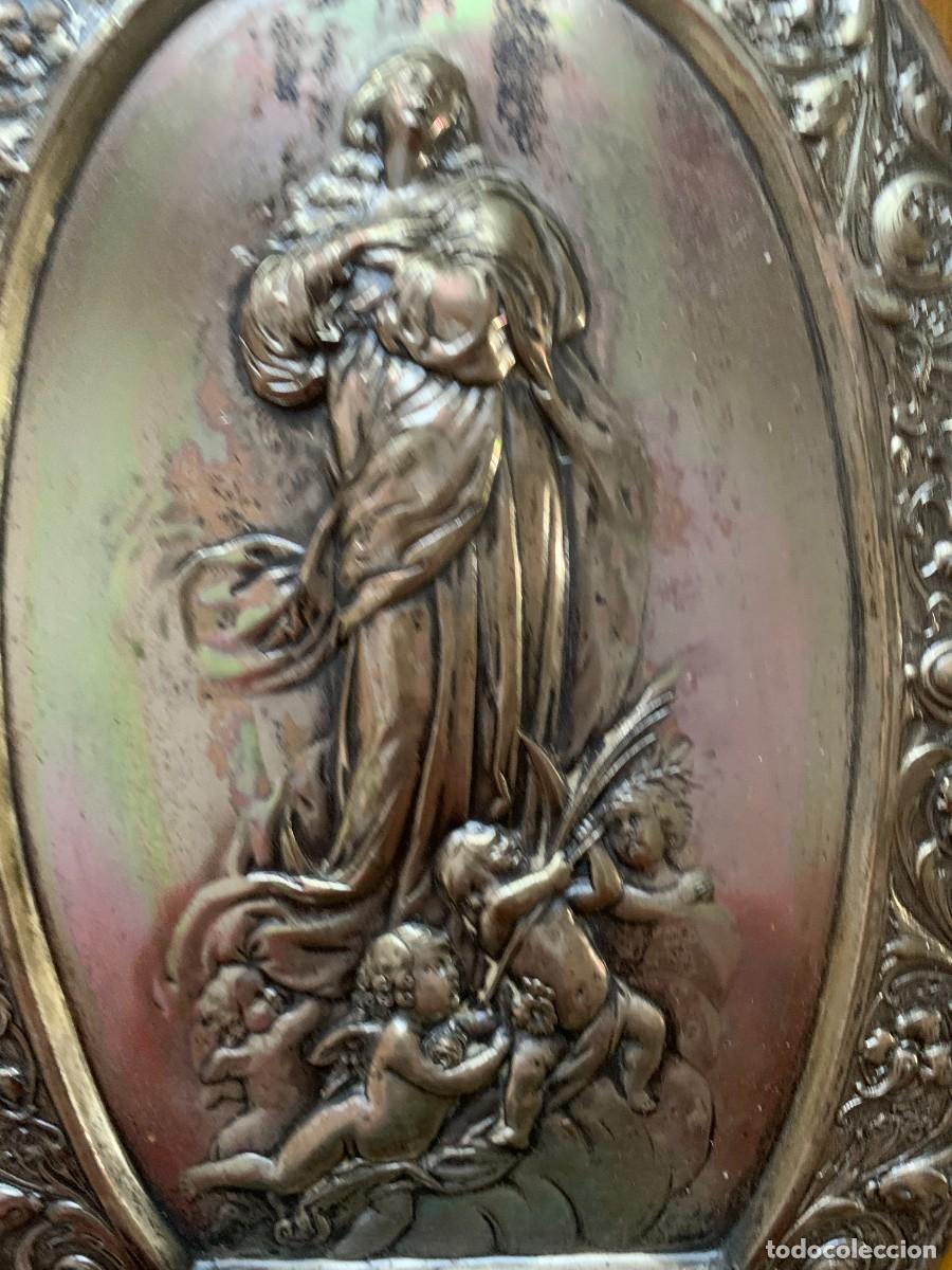 Antig&uuml;edades: Benditera-pila Virgen - Foto 2