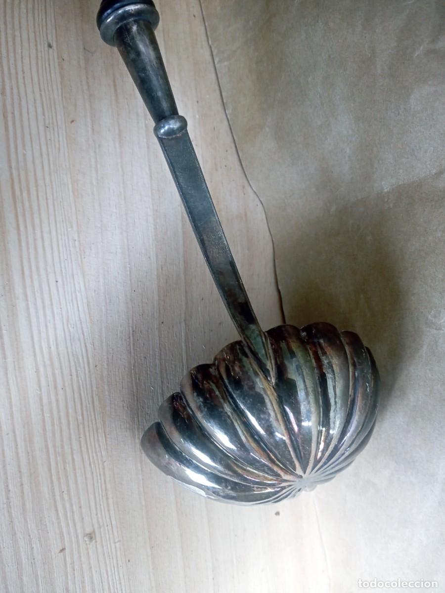 Antig&uuml;edades: BOMITO CAZO ANTIGUO MANGO DE MADERA - Foto 7