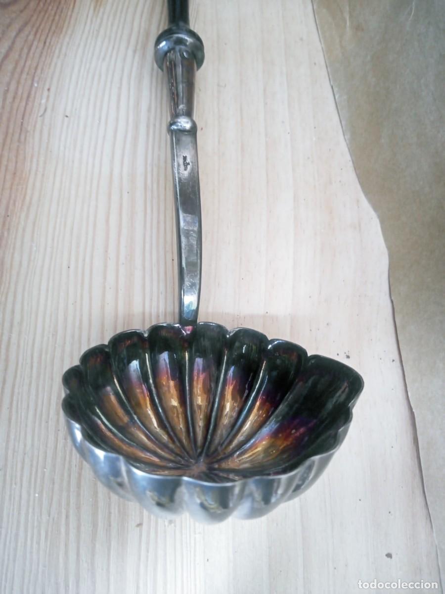 Antig&uuml;edades: BOMITO CAZO ANTIGUO MANGO DE MADERA - Foto 12